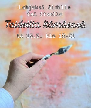 Lasten 7-12v lippu taideiltaan
