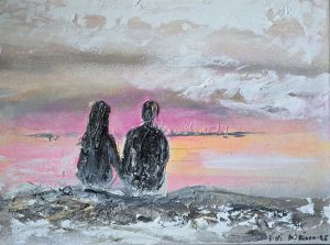 Sinun kanssasi, taulun koko 30x40cm