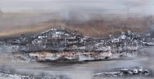 Vapaus, taulun koko 80x140cm