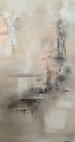 Laulu toivosta, taulun koko 65x110cm